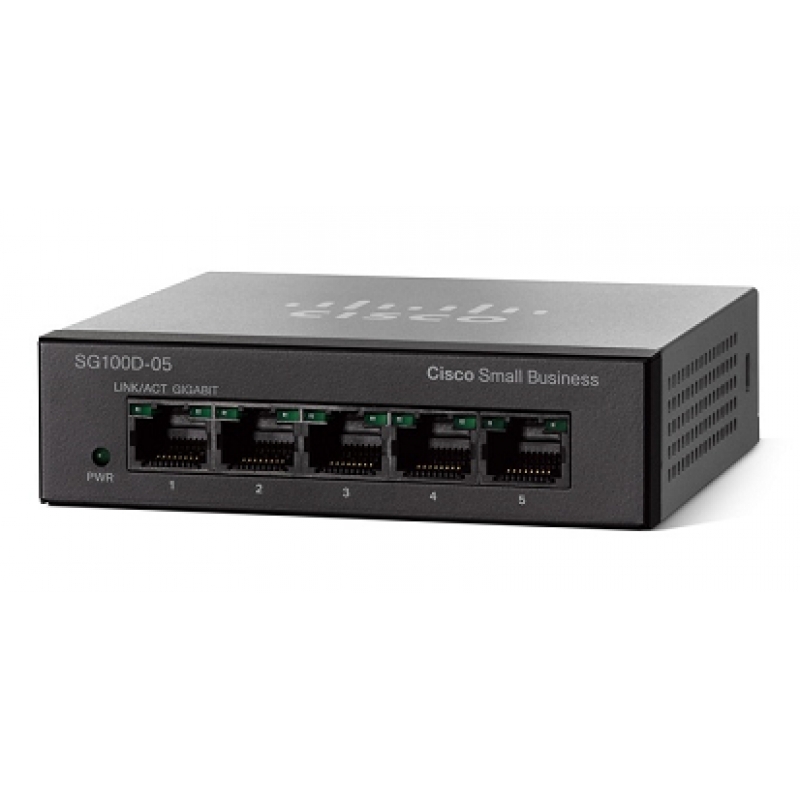 Коммутатор неуправляемый Cisco SB SG110D-05-EU