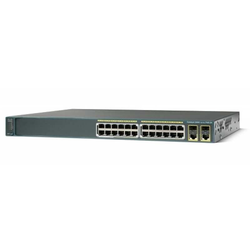 Коммутатор Cisco WS-C2960+24LC-L
