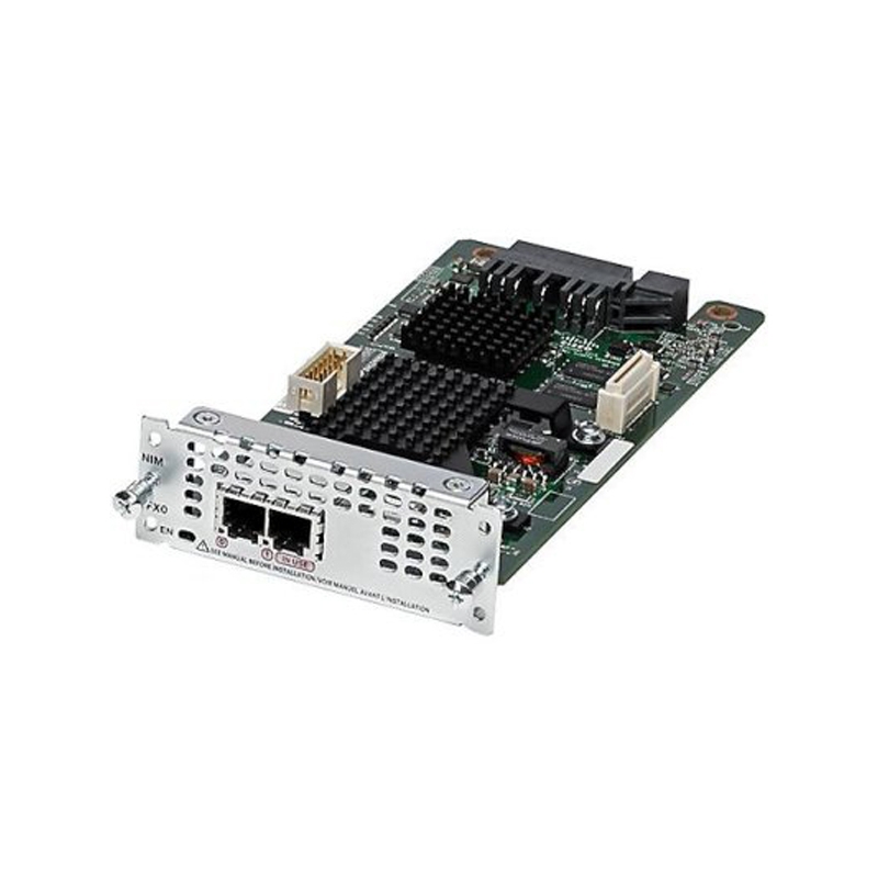 NIM-2FXO Cisco модуль NIM коммутатора 2 x FXO