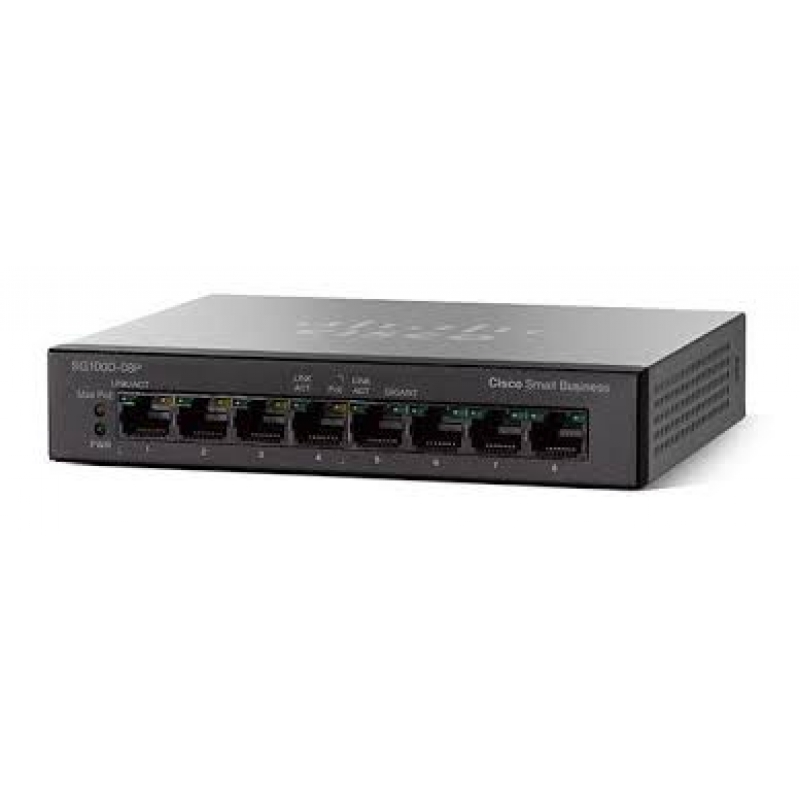 Коммутатор PoE Cisco SB SG110D-08HP-EU