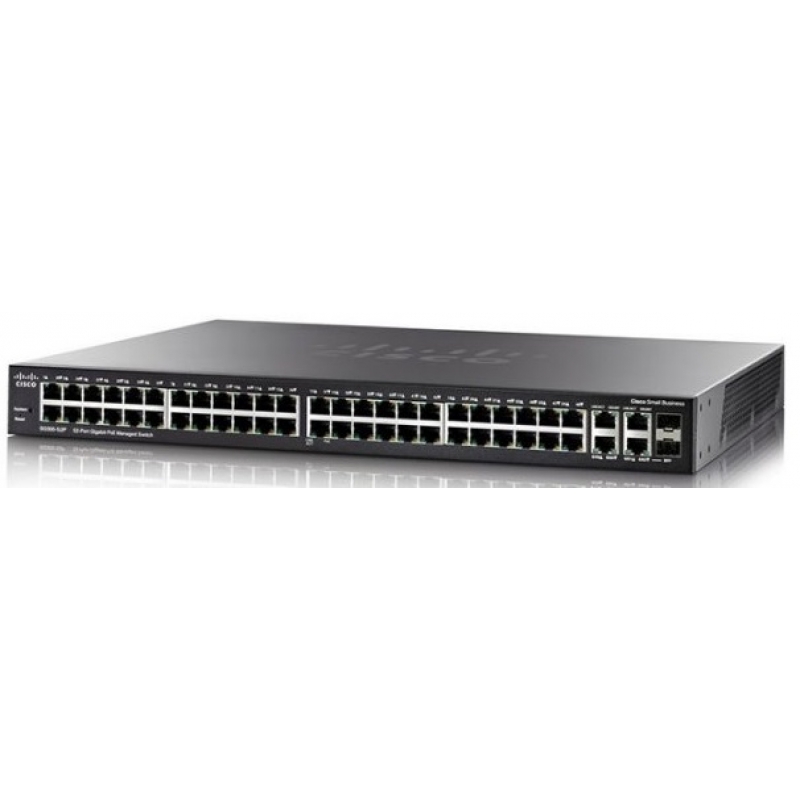 Коммутатор Cisco SB SG350-52MP-K9-EU
