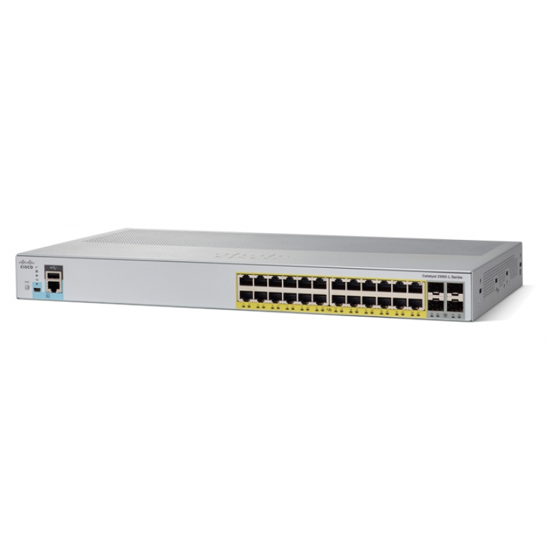 Коммутатор Catalyst Cisco WS-C2960L-24PS-LL