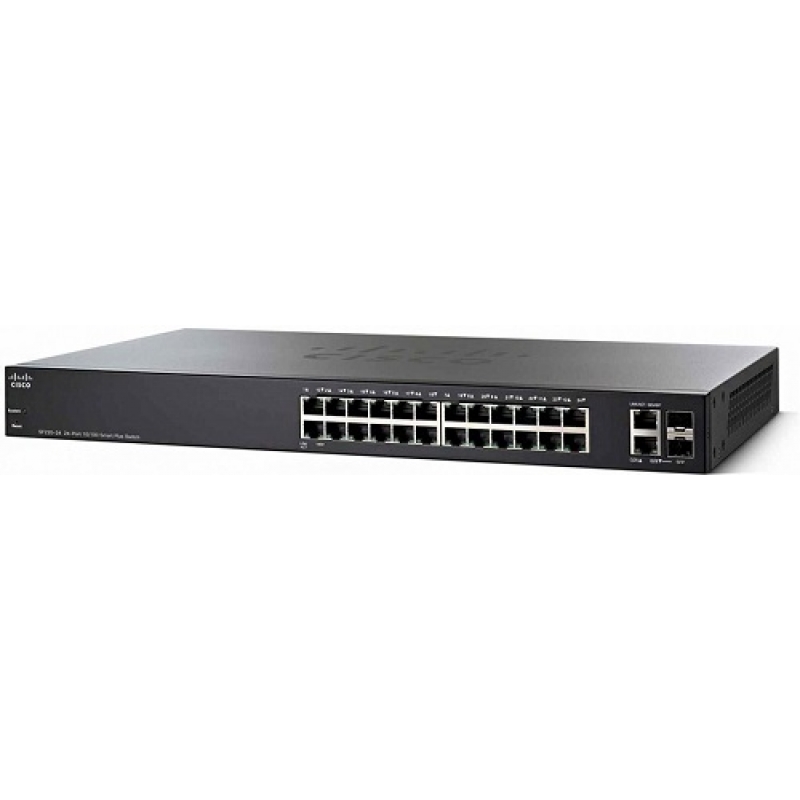 Коммутатор управляемый Cisco SB SF220-24-K9-EU