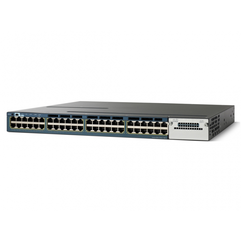 WS-C3560X-48P-L Cisco Catalyst Switch LAN Base PoE коммутатор 2 уровня 48 x GE RJ-45