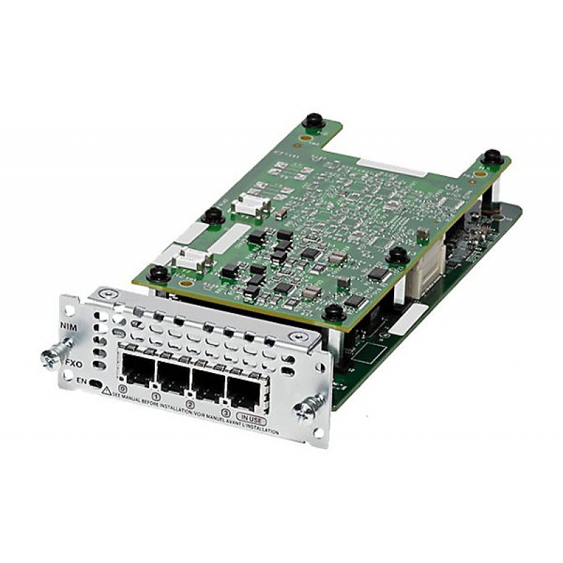 NIM-4FXO Cisco модуль NIM коммутатора 4 x FXO